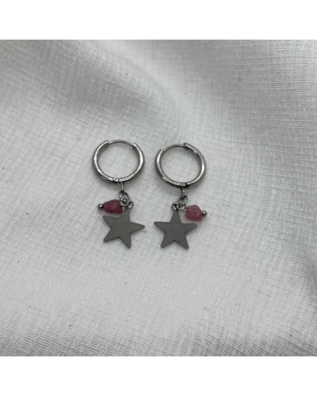 BOUCLES LUNA (rose foncé)