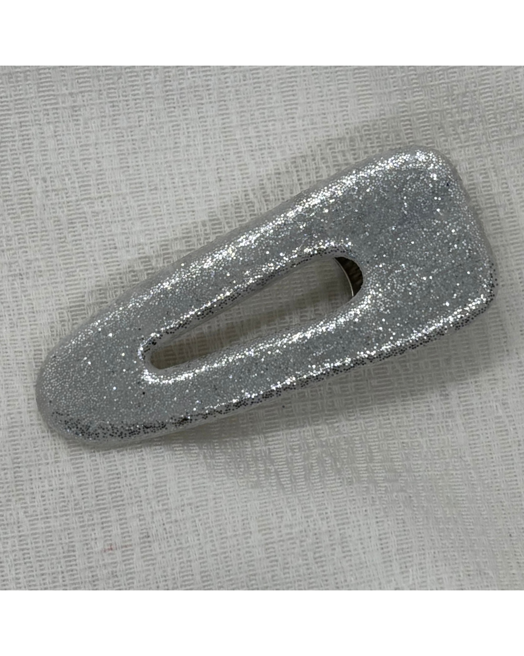 Barrette argenté