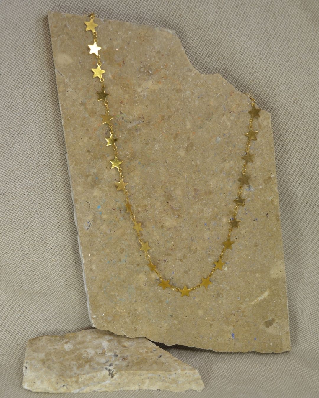 Collier EVA doré