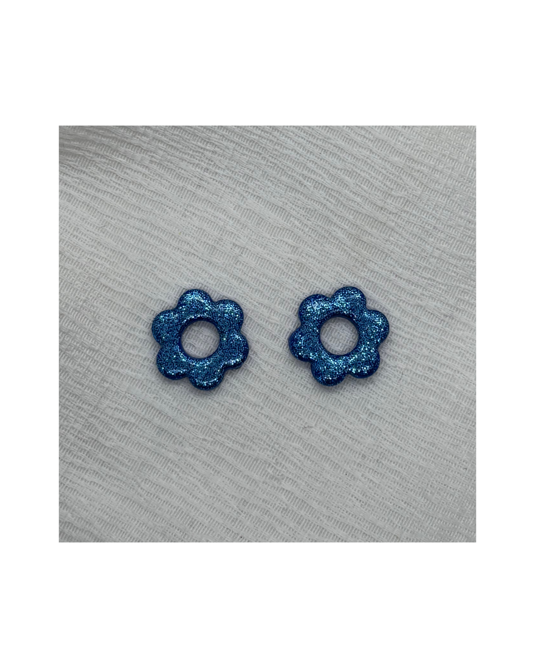 BouclesLINA (bleu à paillettes)