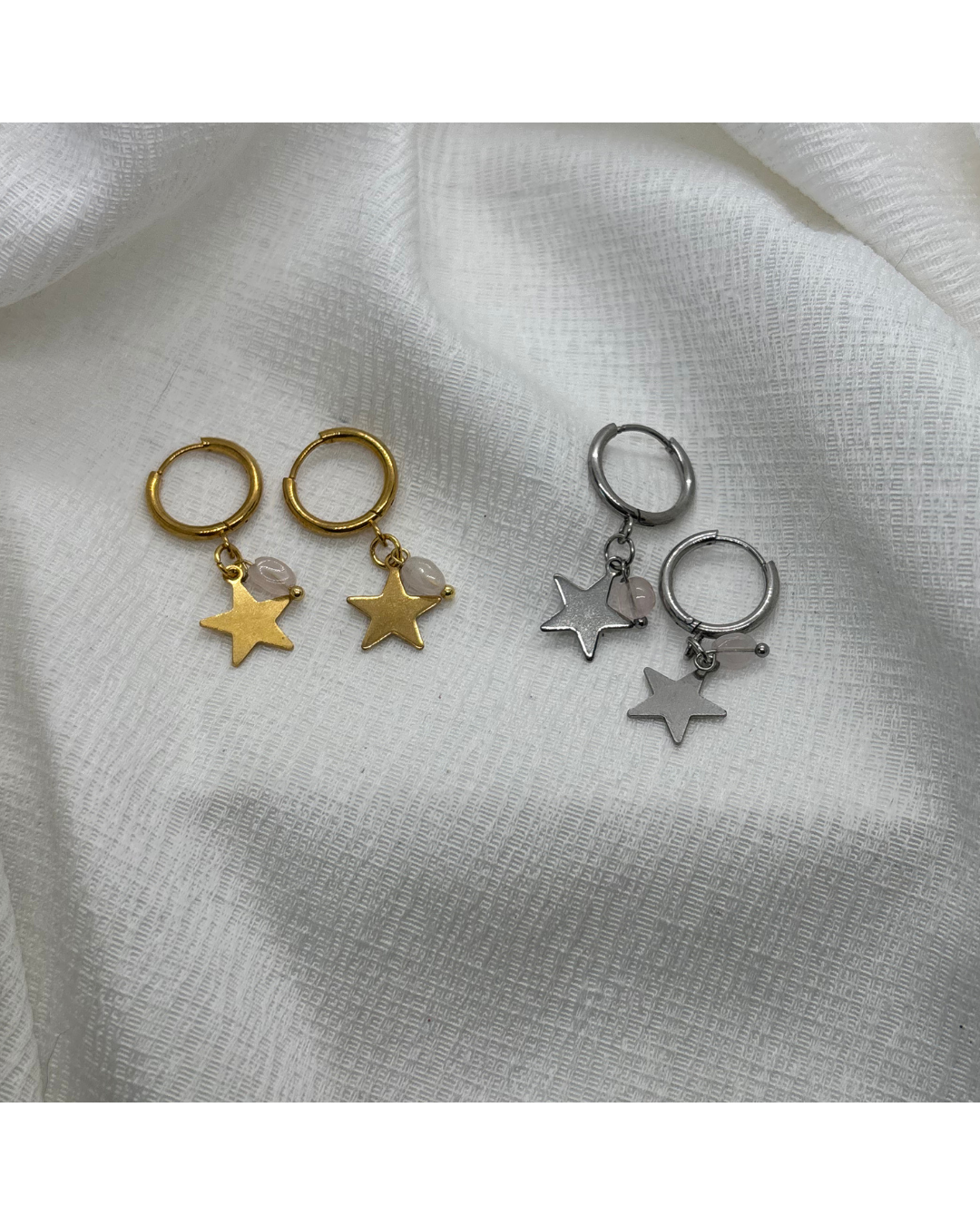 BOUCLES LUNA (rose pâle)