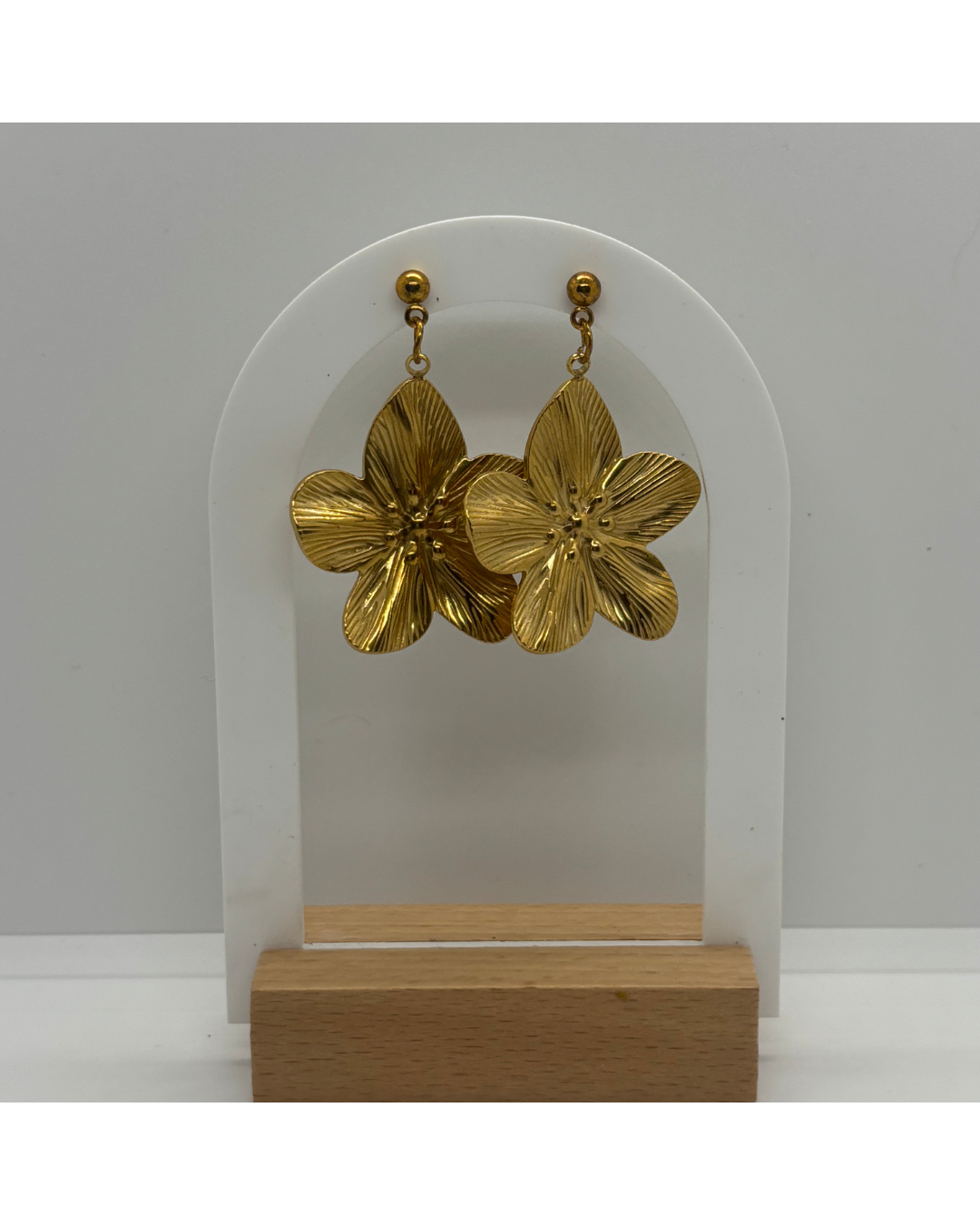 Boucles FLORA (doré)