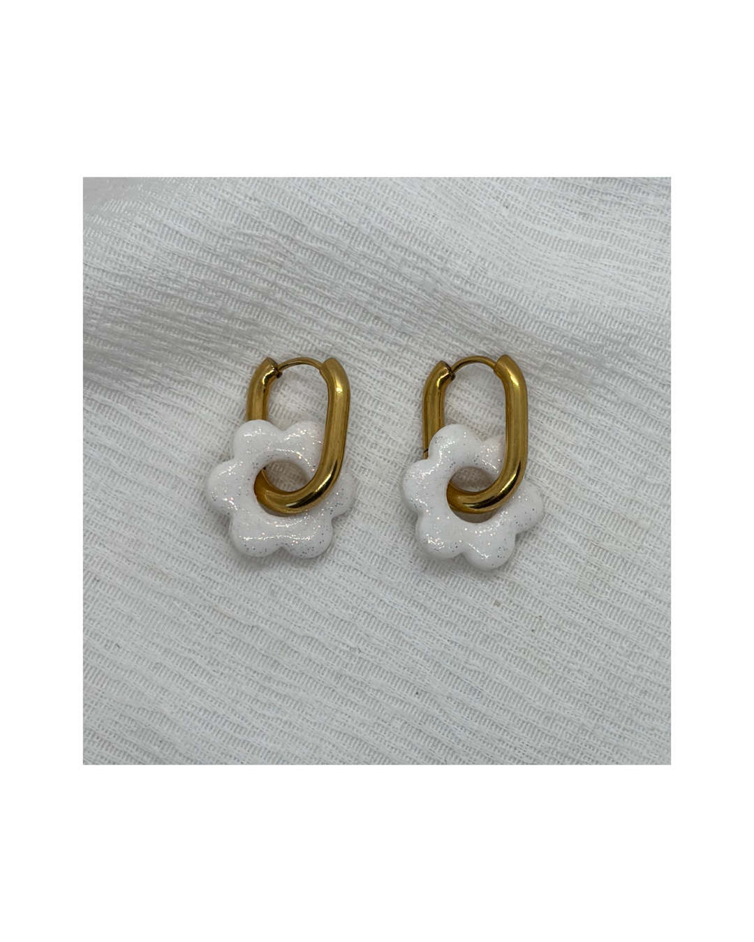 Boucles LINA (blanc)