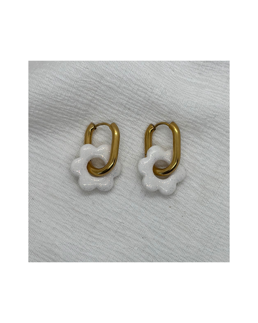 Boucles LINA (blanc)