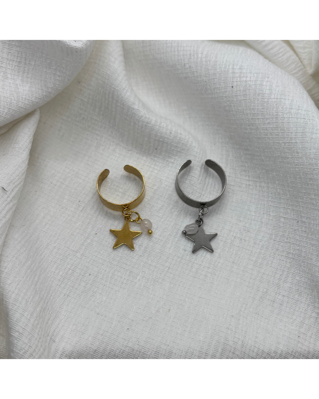 BAGUE LUNA (rose pâle)