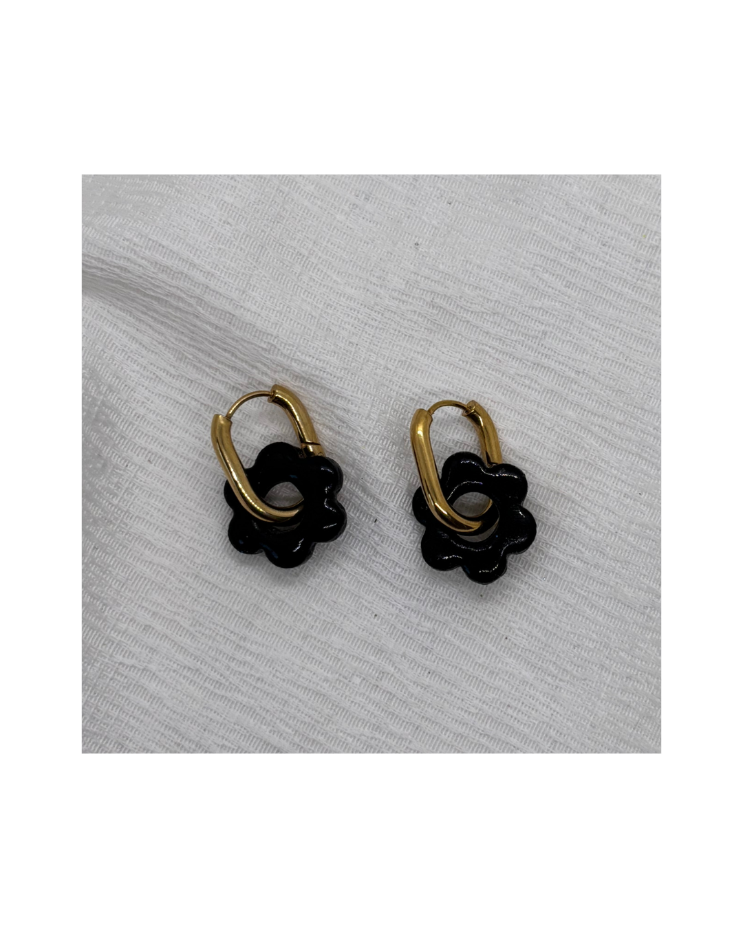 Boucles LINA (noires)