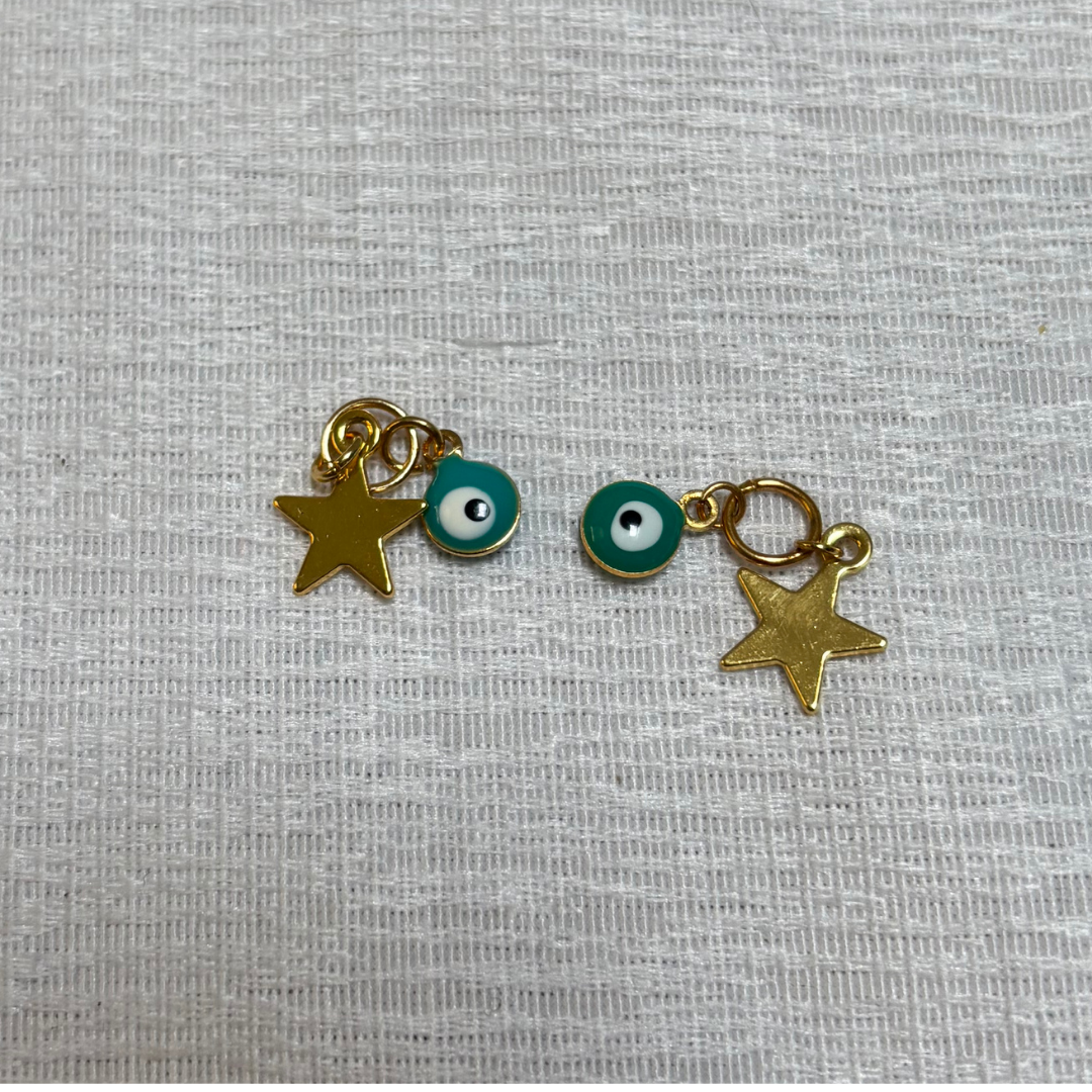 Boucles IRIS (turquoise)