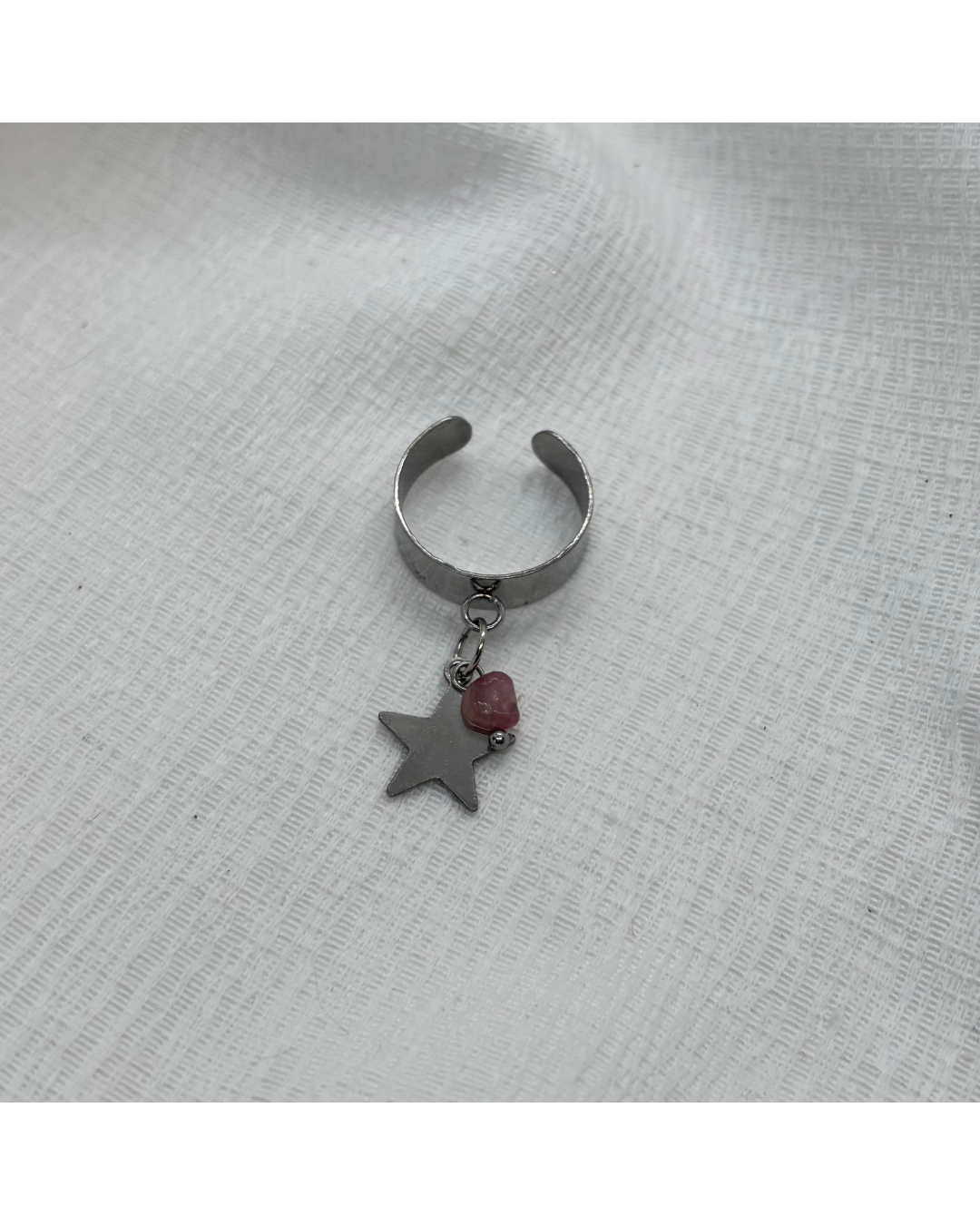 BAGUE LUNA (rose foncé)