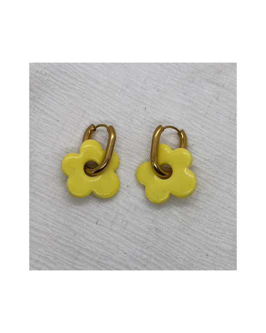 Boucles LOLA (jaune)