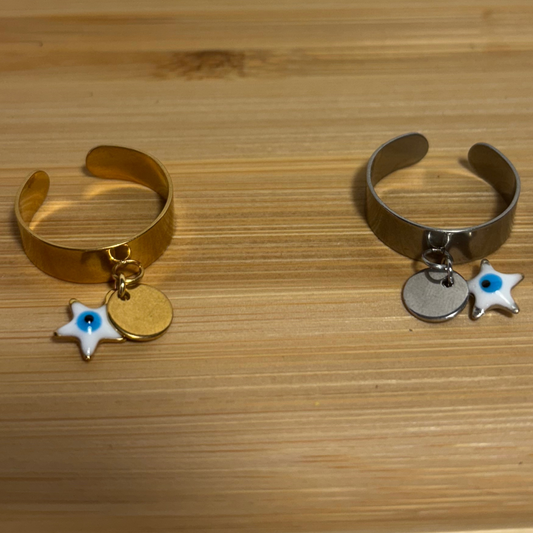 Bague AGATHE (blanc)